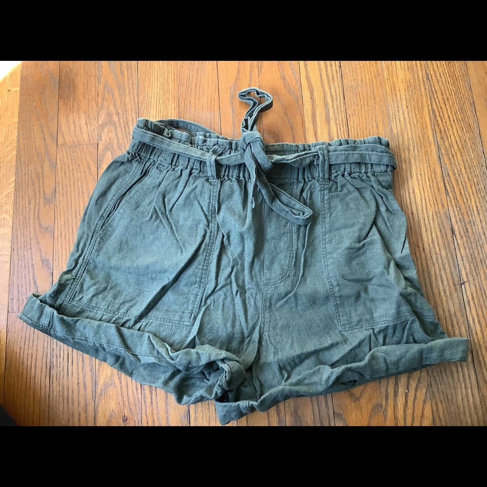 Sanctuary Paperbag Tie Belt Shorts